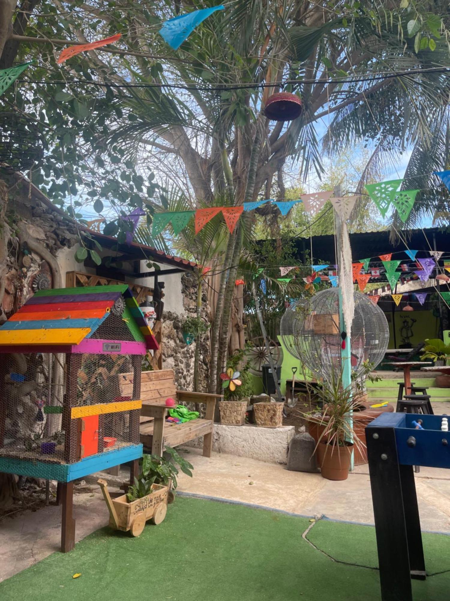 La Casa De La 12 Ostello Campeche Esterno foto